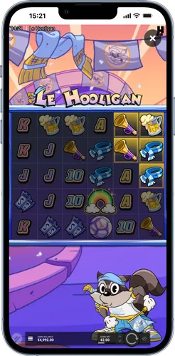 Le Hooligan Super Cascade in actie