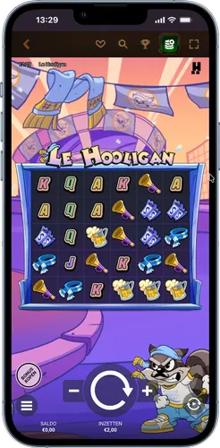 Le Hooligan Start de spins